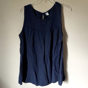 Navy Tank Top